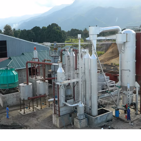 Gasificación ahorro de energía del carbón del gasificador del carbón de la etapa de la planta de gasificación del carbón de la etapa doble