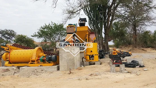 Trituradora de mandíbula Criba trommel Plantilla depuradora giratoria Concentrador centrífugo de oro Tolva en espiral que incluye arena de río Oro Diamante Máquina de minería de tantalio Maquinaria